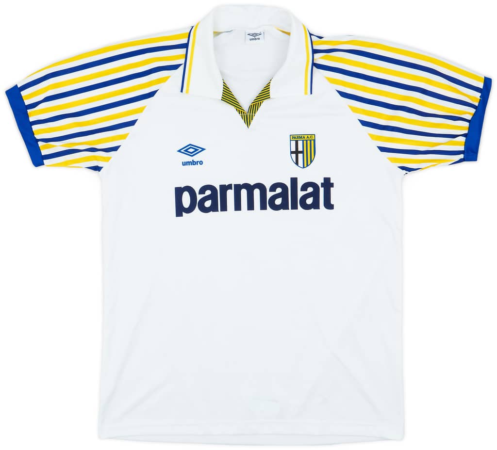 1990-91 Parma Home Shirt - 7/10 - (L)