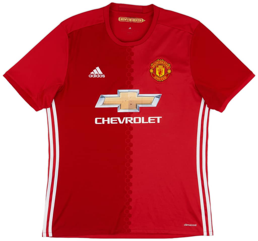2016-17 Manchester United Home Shirt - 5/10 - (L)