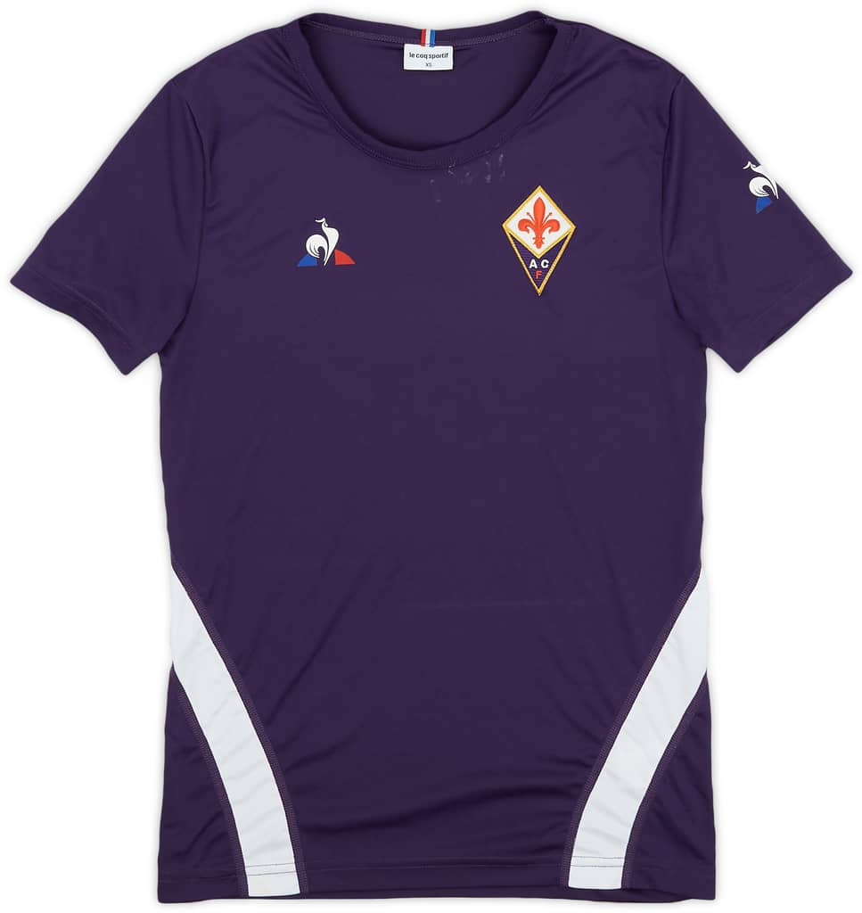 2017-18 Fiorentina Le Coq Sportif Training Shirt - 5/10 - (XS)