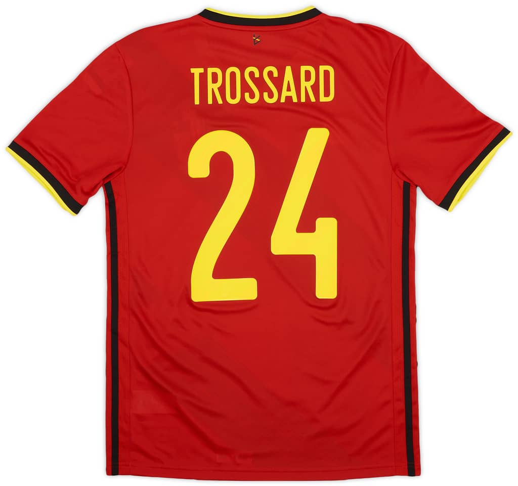 2020-21 Belgium Home Shirt Trossard #24 (S)
