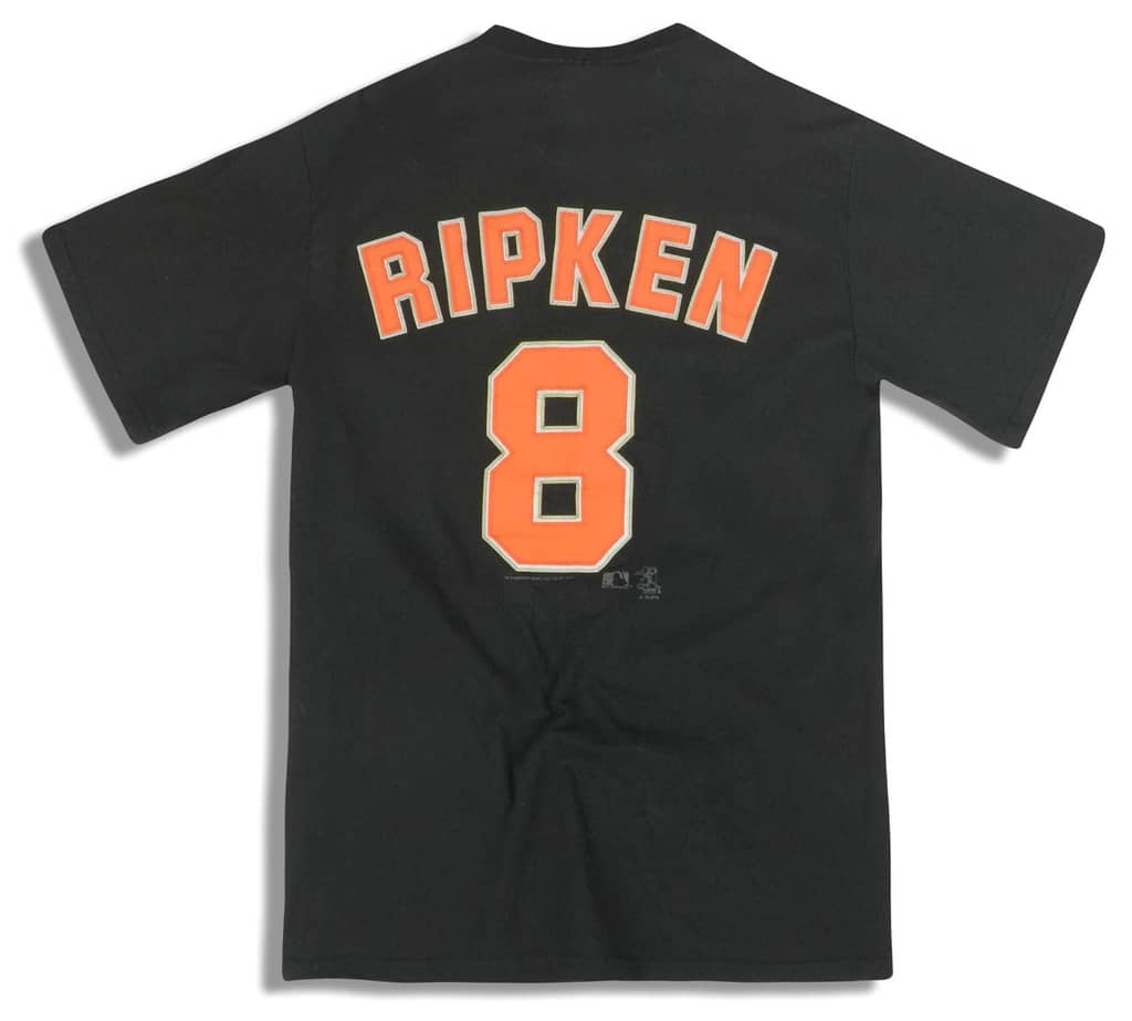 2001 Baltimore Orioles Ripken #8 Lee Sport Graphic Tee M