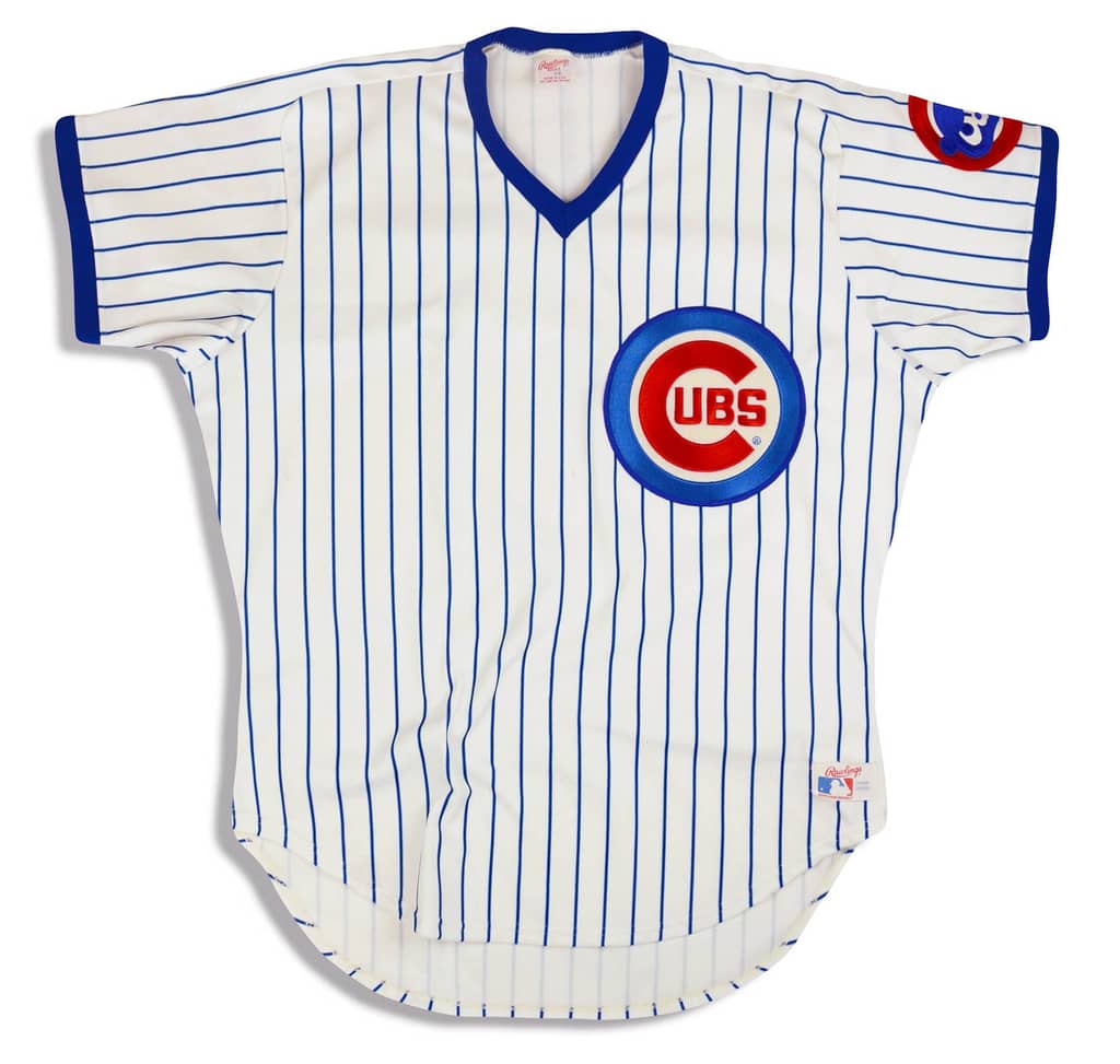 1987-89 Chicago Cubs Rawlings Jersey (Home) XL