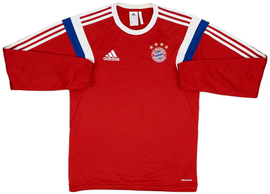 2014-15 Bayern Munich adidas Sweat Top - 5/10 - (S)