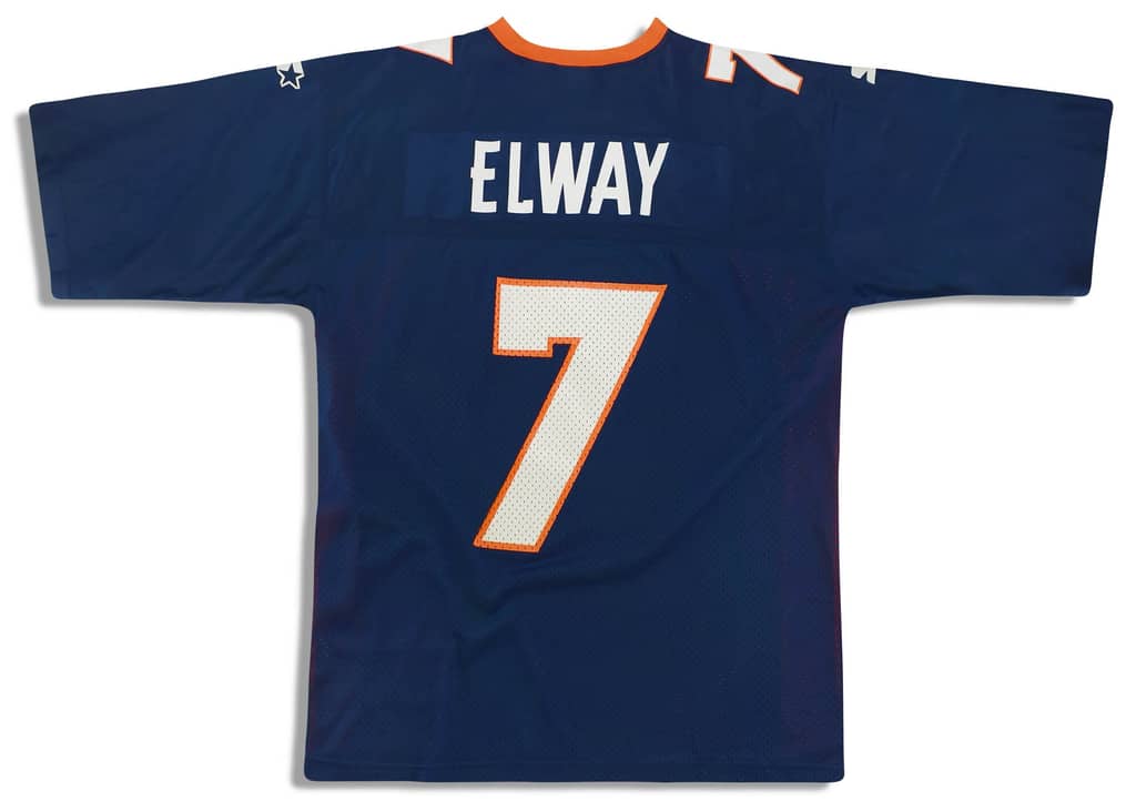 1997-98 Denver Broncos Elway #7 Starter Jersey (Home) XXL