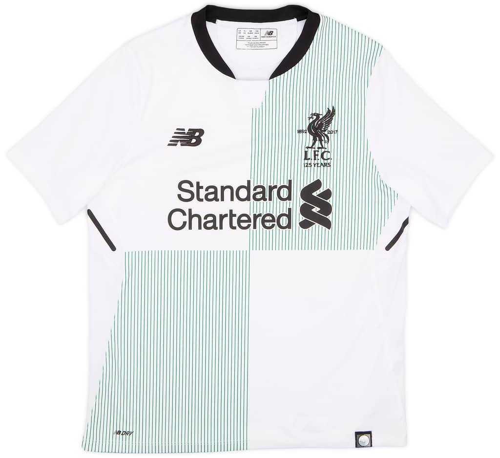 2017-18 Liverpool Away Shirt - 7/10 - (L.Boys)
