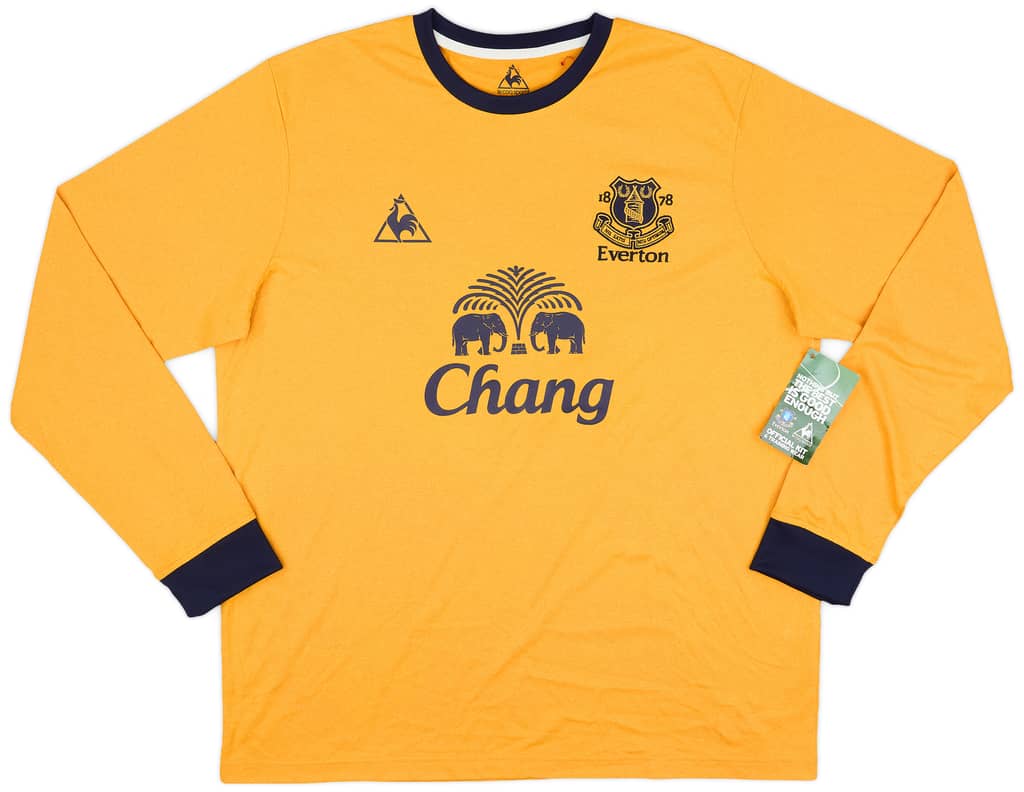 2011-12 Everton Away L/S Shirt Fellaini #25 (XL)