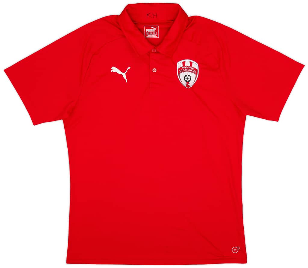 2015-16 Wodonga Diamonds Puma Polo Shirt - 8/10 - (M)