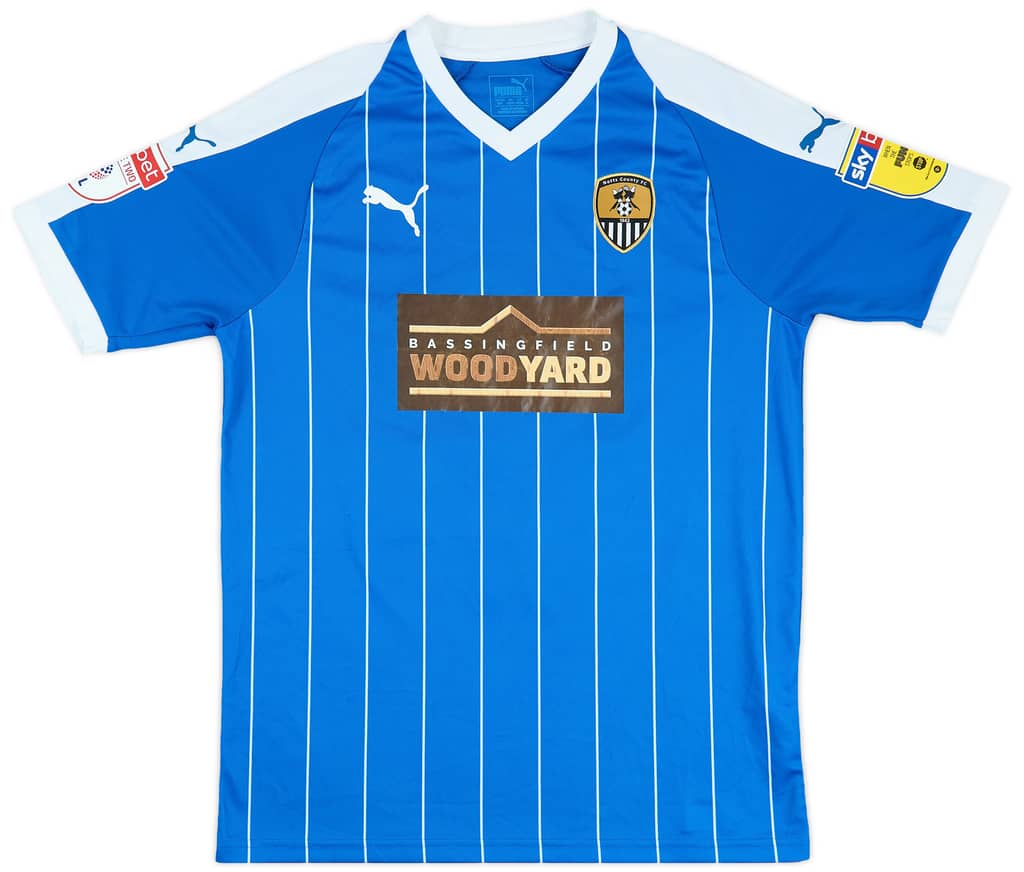 2018-19 Notts County Match Issue Away Shirt Hemmings #15