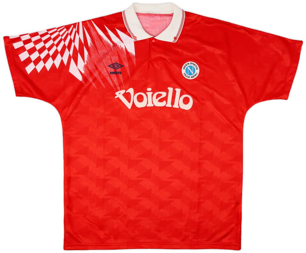 1991-93 Napoli Third Shirt - 8/10 - (XXL)