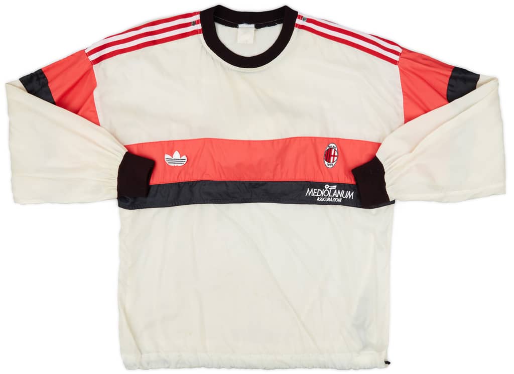 1990-92 AC Milan adidas Drill Top - 5/10 - (XL)