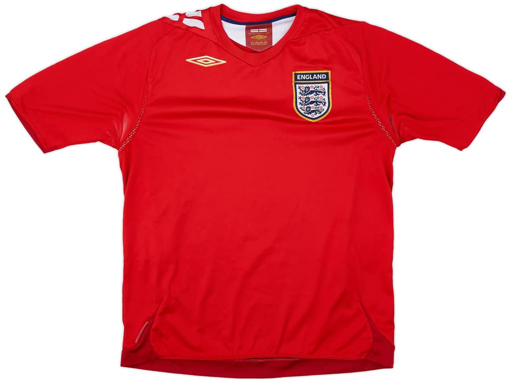 2006-08 England Away Shirt - 5/10 - (L)