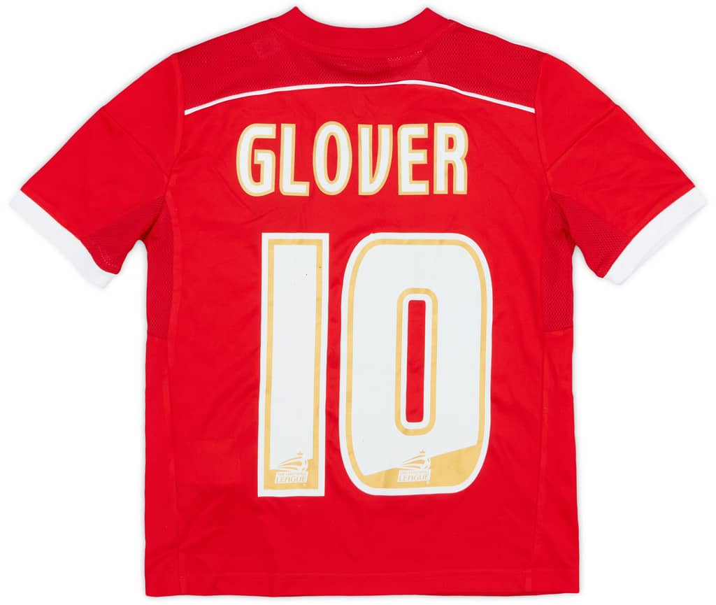 2014-15 Nottingham Forest Home Shirt Glover #10 - 8/10 - (M.Boys)