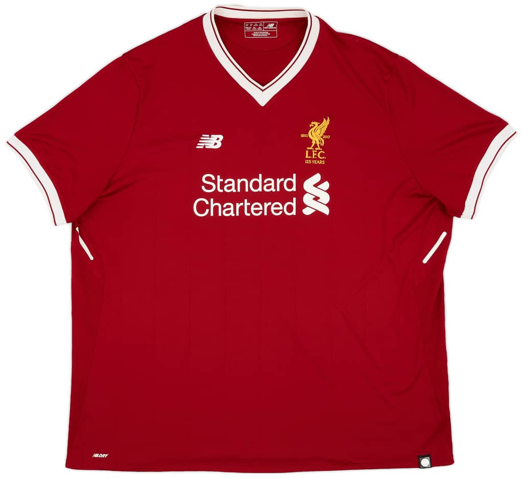 2017-18 Liverpool 125 Years Home Shirt - 8/10 - (3XL)