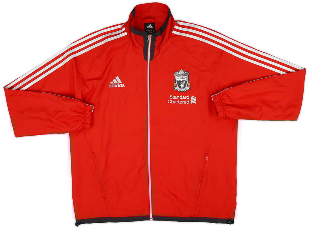 2011-12 Liverpool adidas Track Jacket - 9/10 - (L/XL)