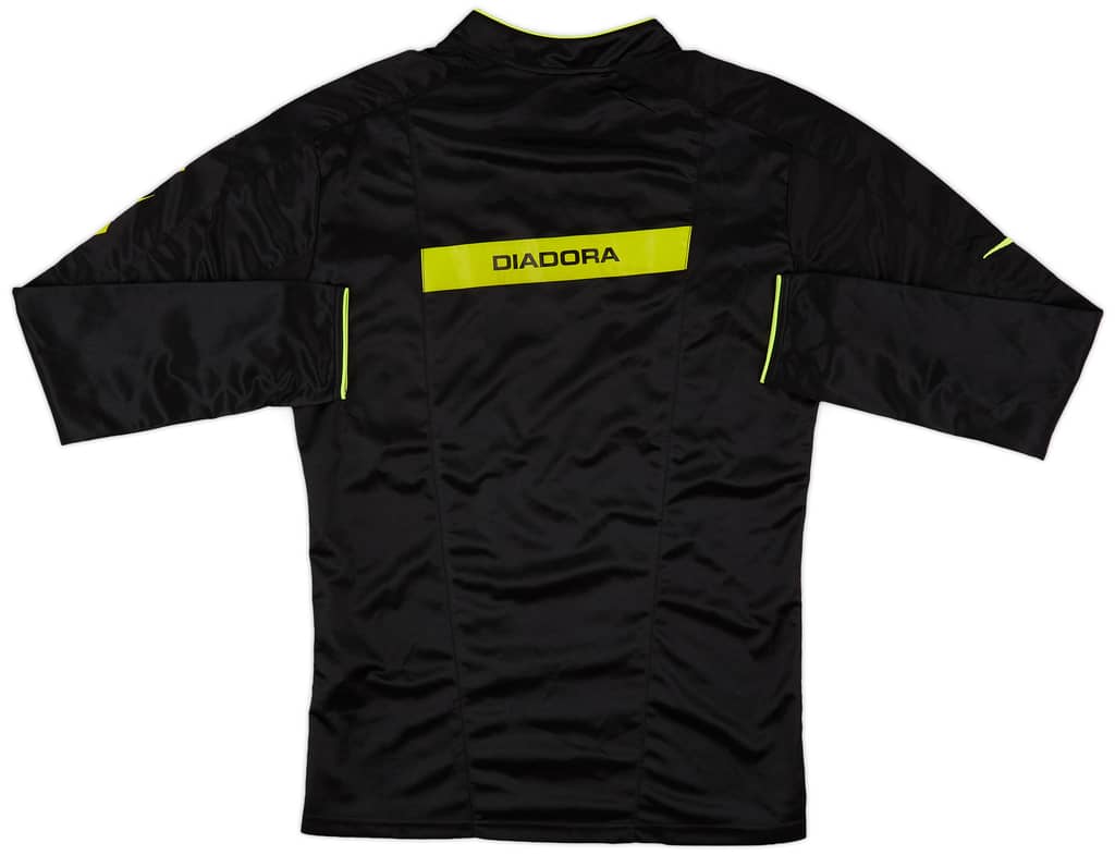 2007-09 Italy Diadora Referee L/S Shirt - 9/10 - (M)