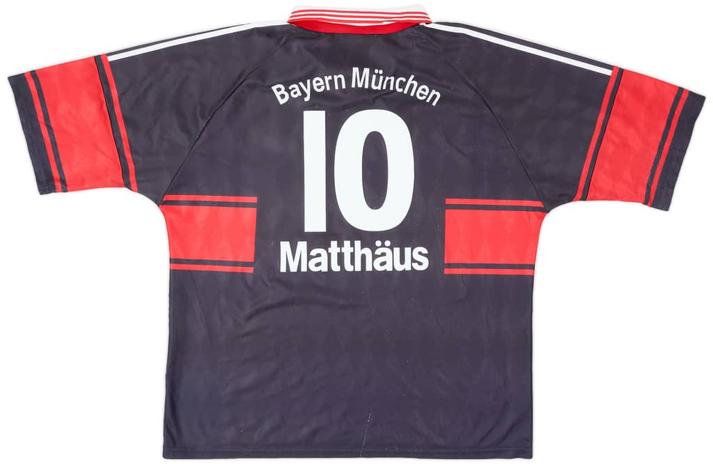 1997-99 Bayern Munich Home Shirt Matthaus #10 - 7/10 - (XXL)