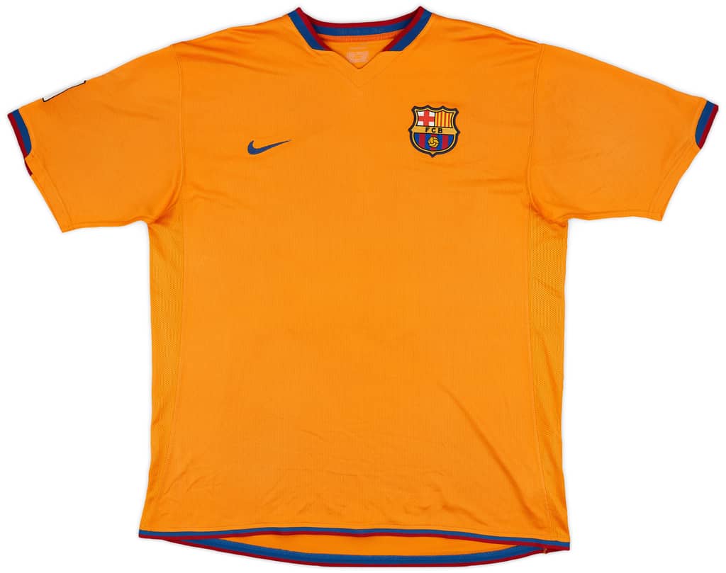 2006-08 Barcelona Away Shirt Messi #19 - 6/10 - (XL)