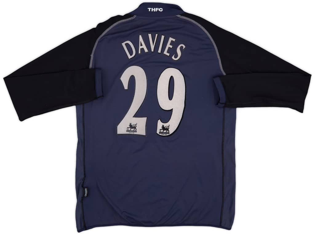2002-03 Tottenham Away L/S Shirt Davies #29 - 5/10 - (M)