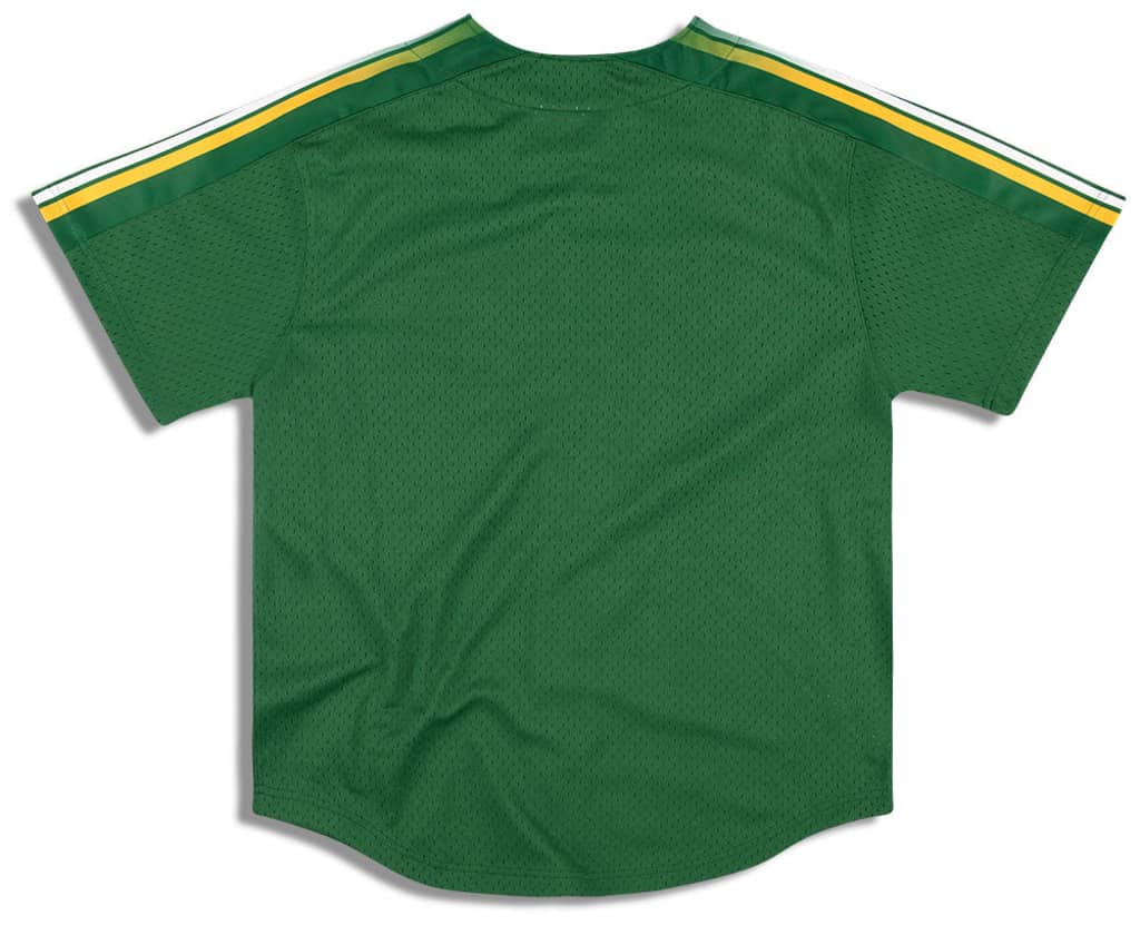 2010s Green Bay Packers Mitchell & Ness Baseball Jersey L