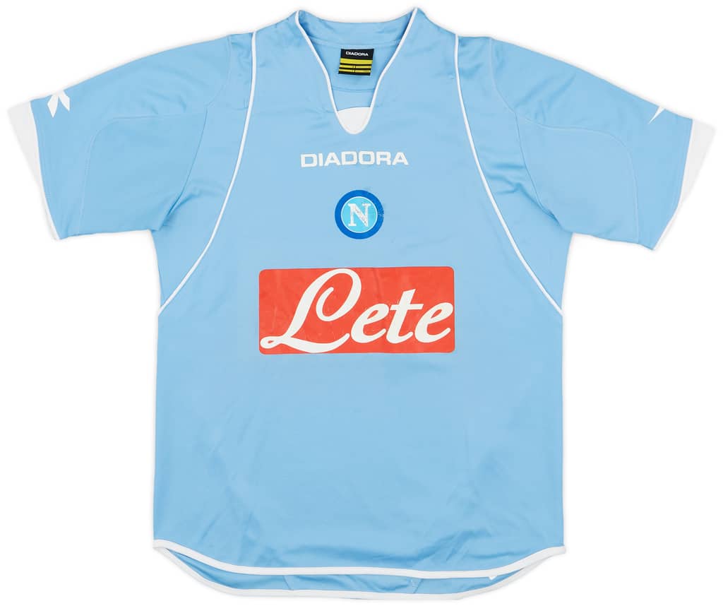 2007-08 Napoli Home Shirt - 6/10 - (S)