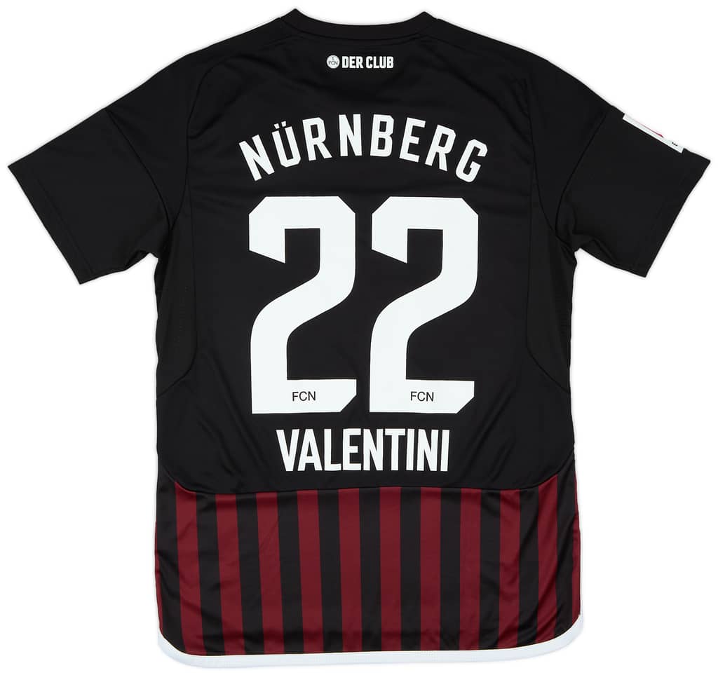 2023-24 Nurnberg Match Issue Home Shirt Valentini #22