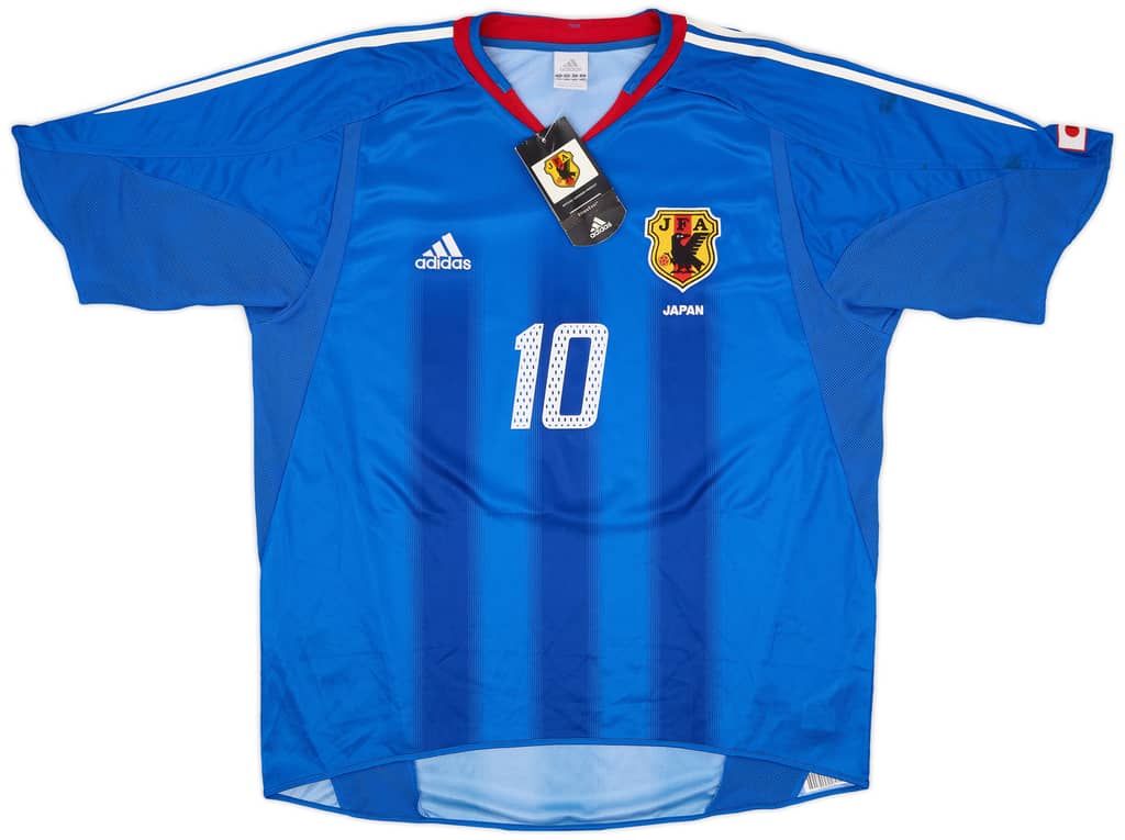2004-06 Japan Home Shirt Nakamura #10 (L)
