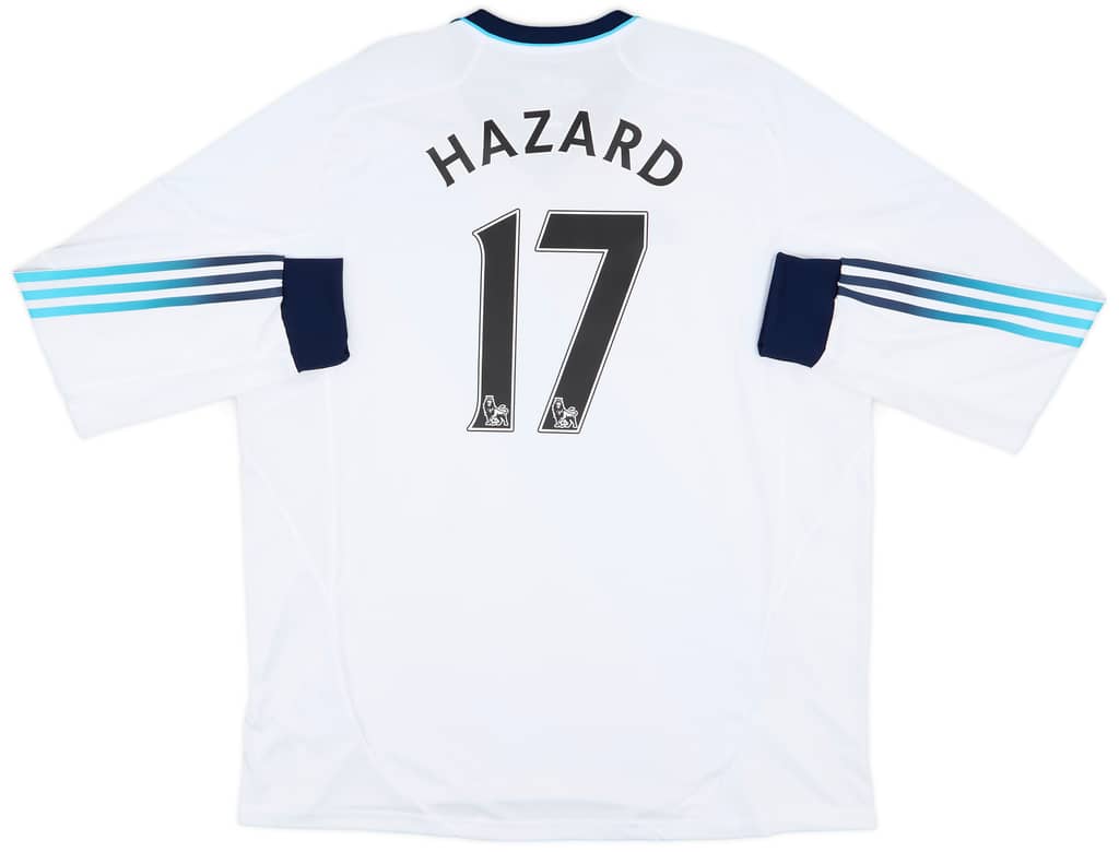 2012-13 Chelsea Away L/S Shirt Hazard #17 (XXL)