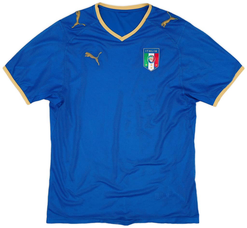 2007-08 Italy Home Shirt - 5/10 - (S)