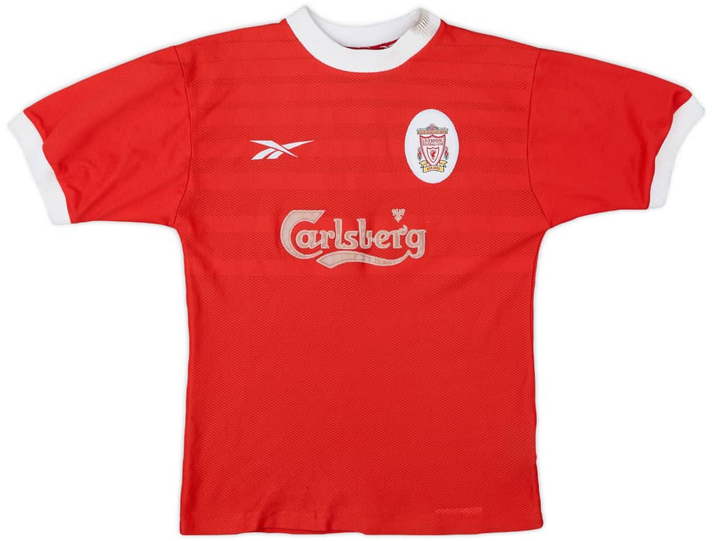 1998-00 Liverpool Home Shirt - 5/10 - (M.Boys)