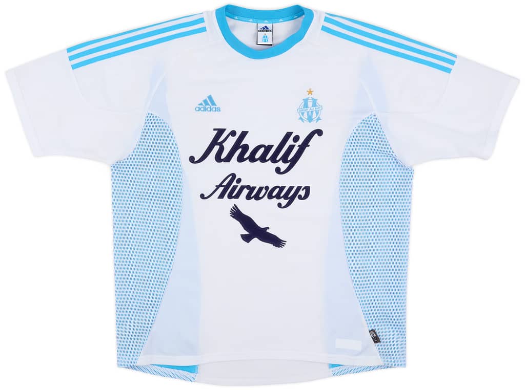 2002-03 Olympique Marseille Home Shirt - 5/10 - (XL)