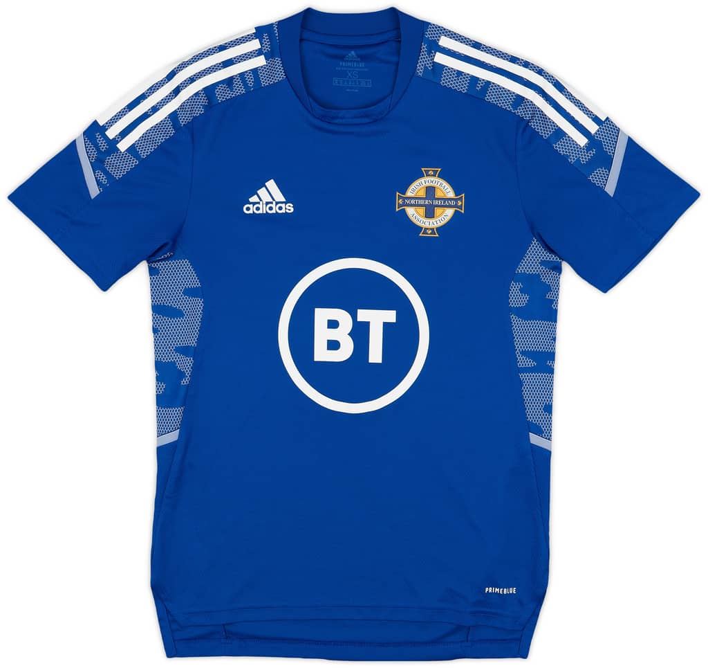 2020-22 Northern Ireland adidas Training Shirt - 8/10 - (XS)