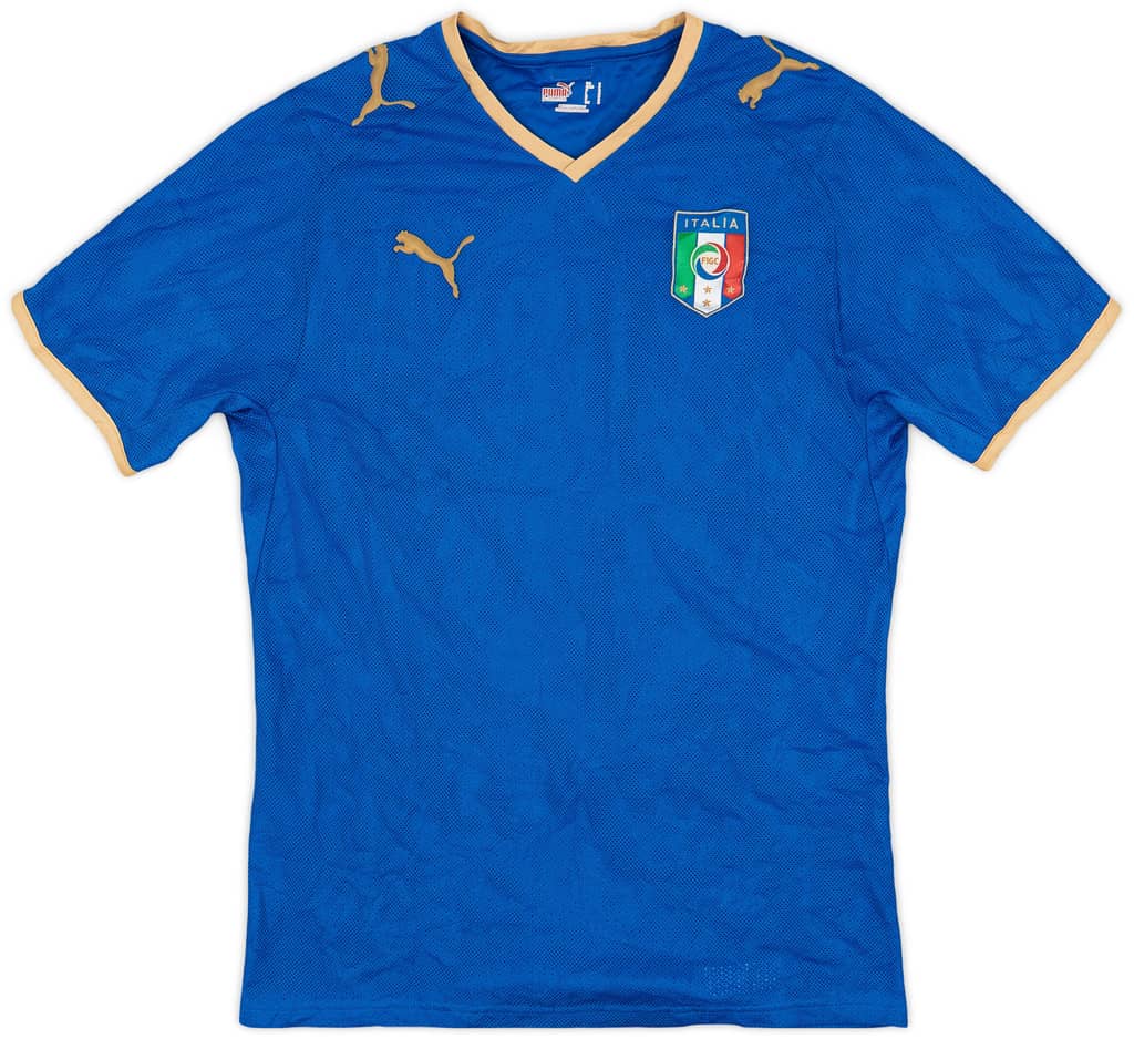 2007-08 Italy Home Shirt - 8/10 - (S)