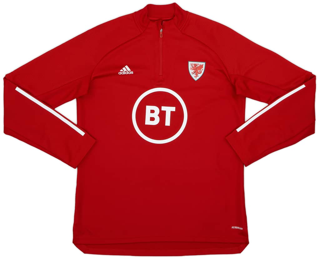 2020-21 Wales adidas 1/4 Zip Training Top - 5/10 - (Women's)