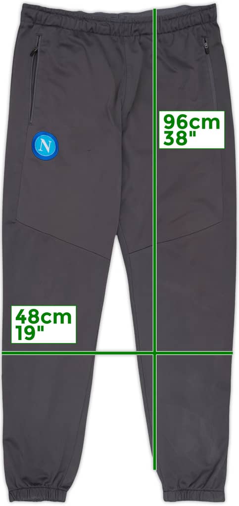 2013-14 Napoli Macron Track Pants/Bottoms - 5/10 - (L)