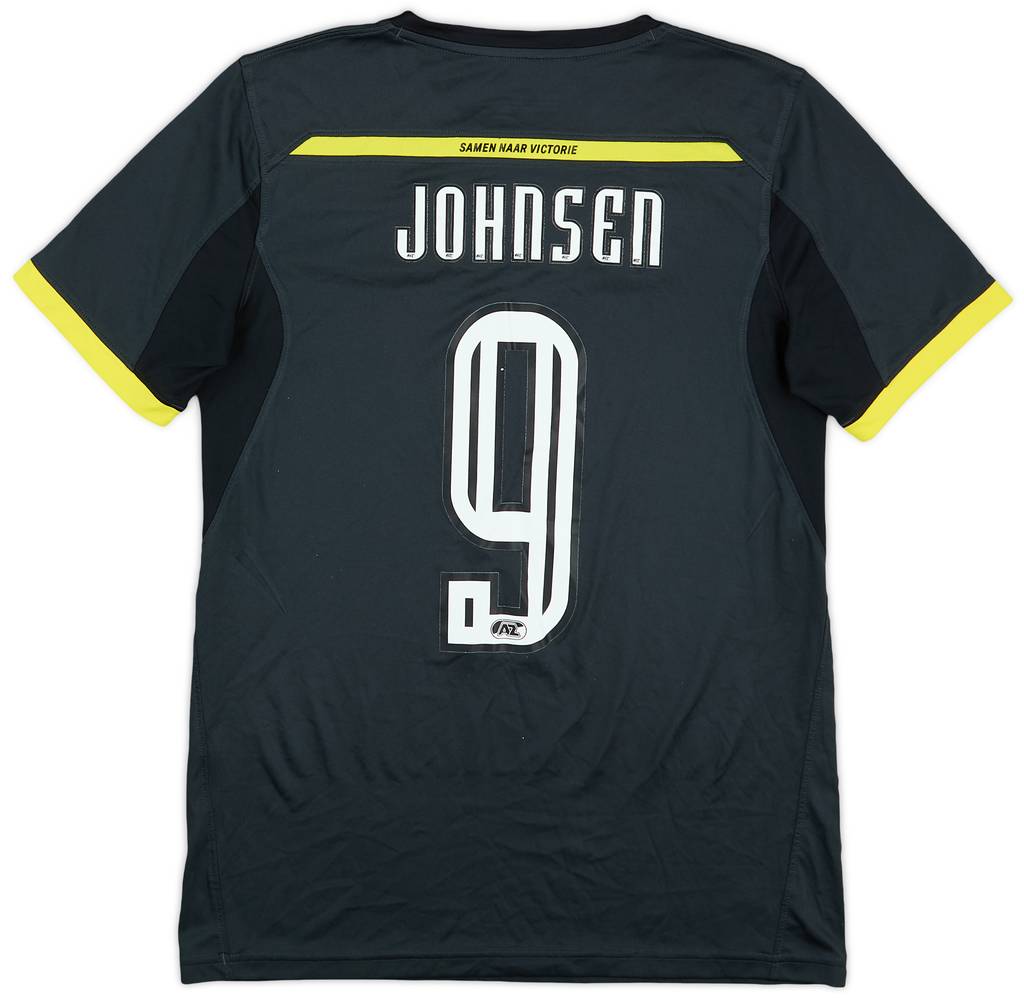 2018-19 AZ Alkmaar Away Shirt Johnsen #9 - 7/10 - (XL.Boys)