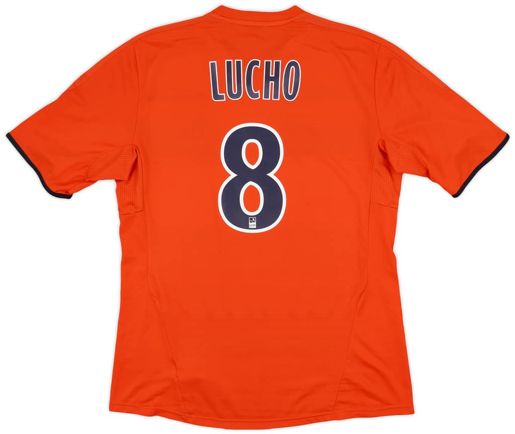 2011-12 Olympique Marseille Third Shirt Lucho #8 - 9/10 - (L)