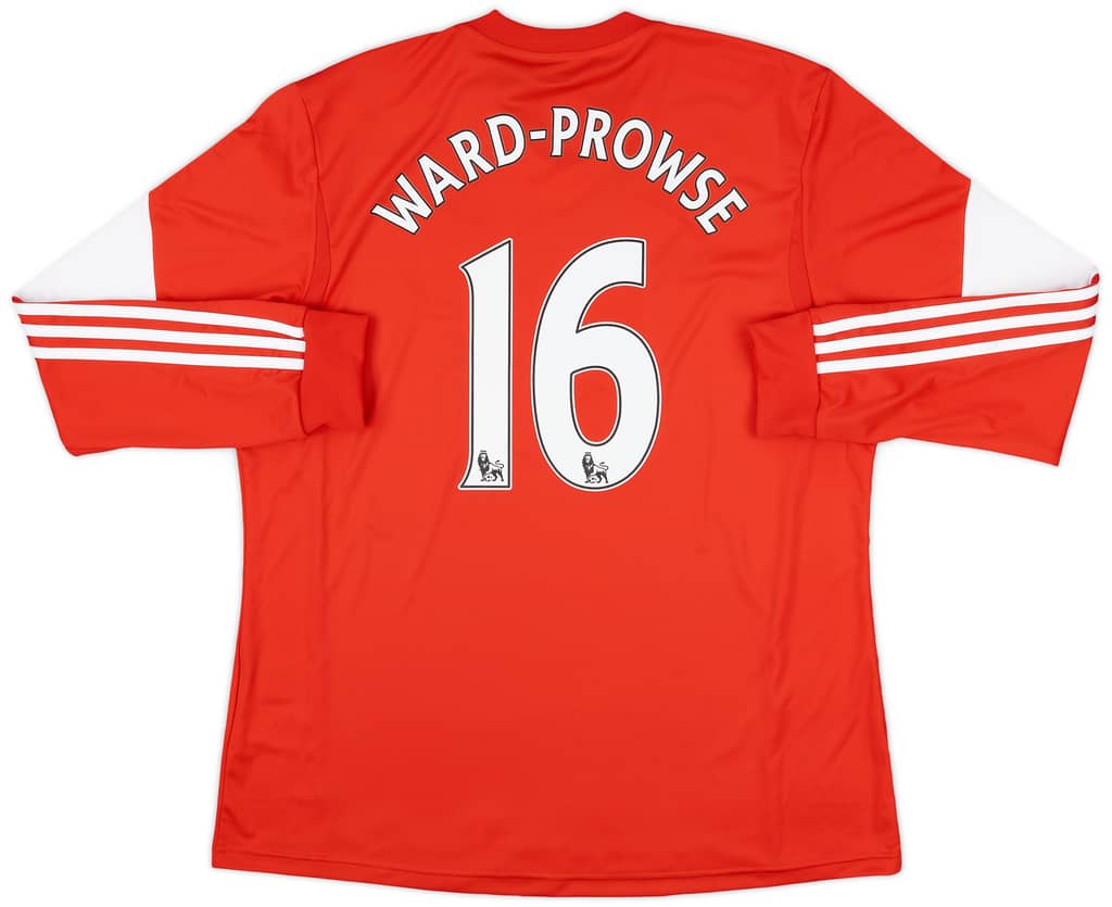 2013-14 Southampton Home L/S Shirt Ward-Prowse #16 (XL)