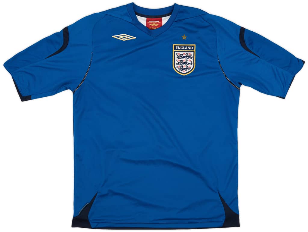 2006-07 England Umbro Training Shirt - 9/10 - (L)