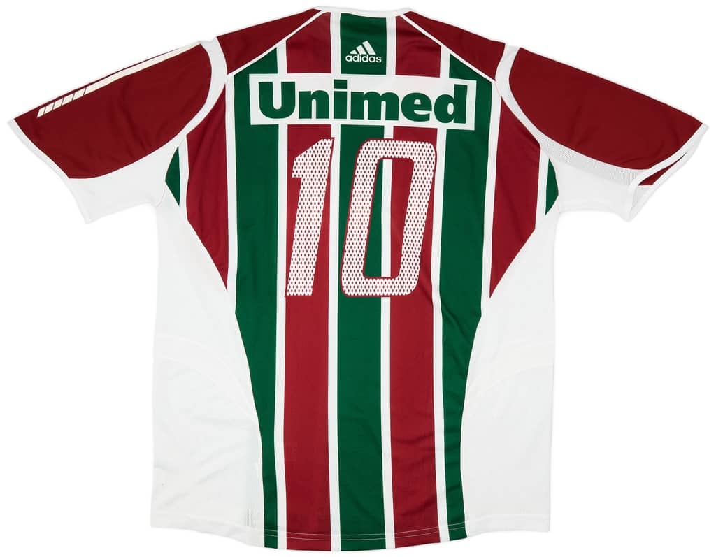 2005 Fluminense Home Shirt #10 - 8/10 - (XL)