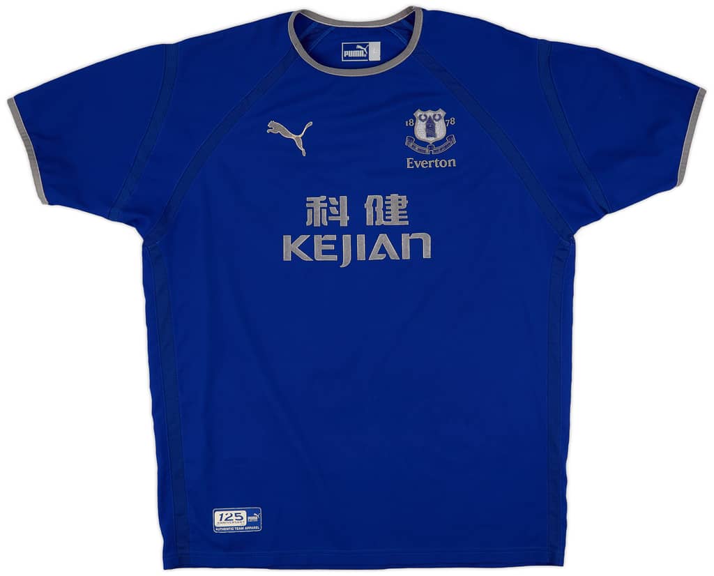 2003-04 Everton Home Shirt Rooney #18 - 6/10 - (L)