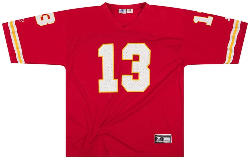 1994-96 Kansas City Chiefs Bono #13 Starter Jersey (Home) XL