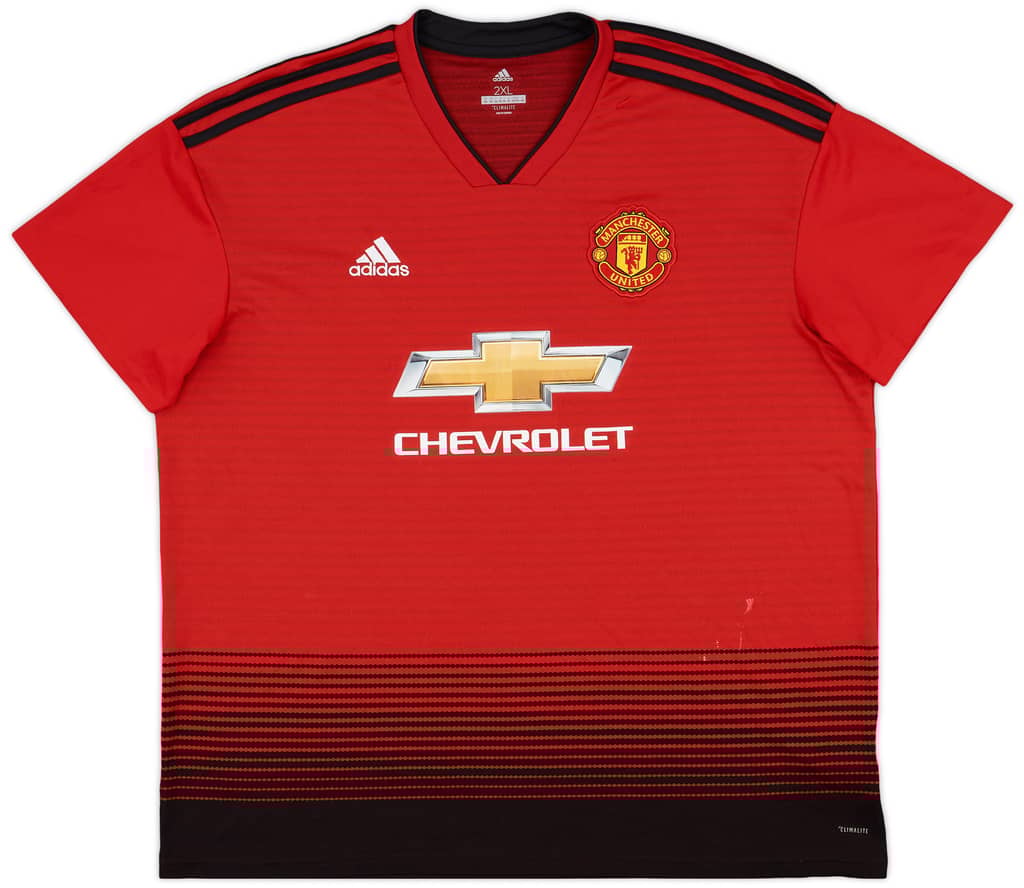 2018-19 Manchester United Home Shirt - 5/10 - (XXL)
