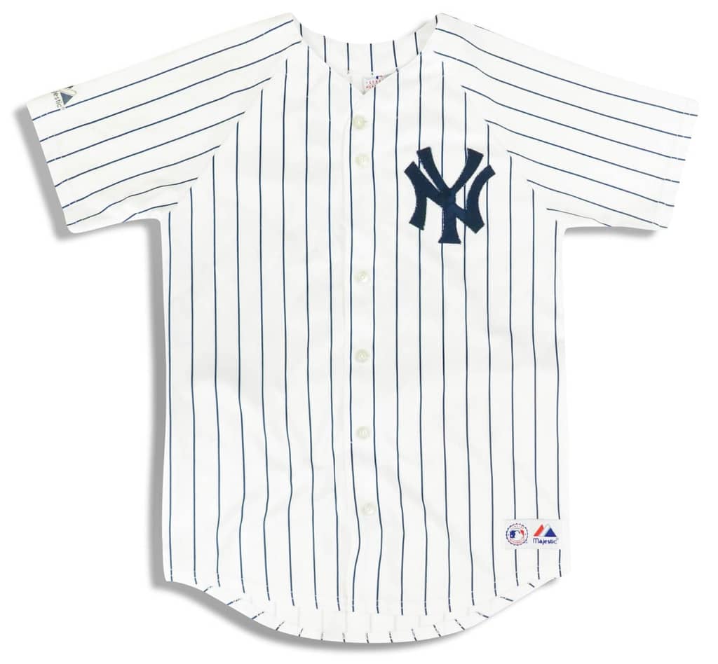 2006-08 New York Yankees Damon #18 Majestic Jersey (Home) Y