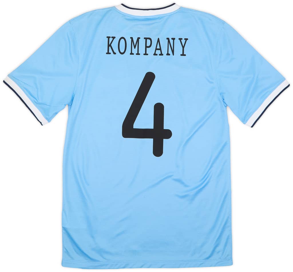 2013-14 Manchester City Home Shirt Kompany #4 (S)