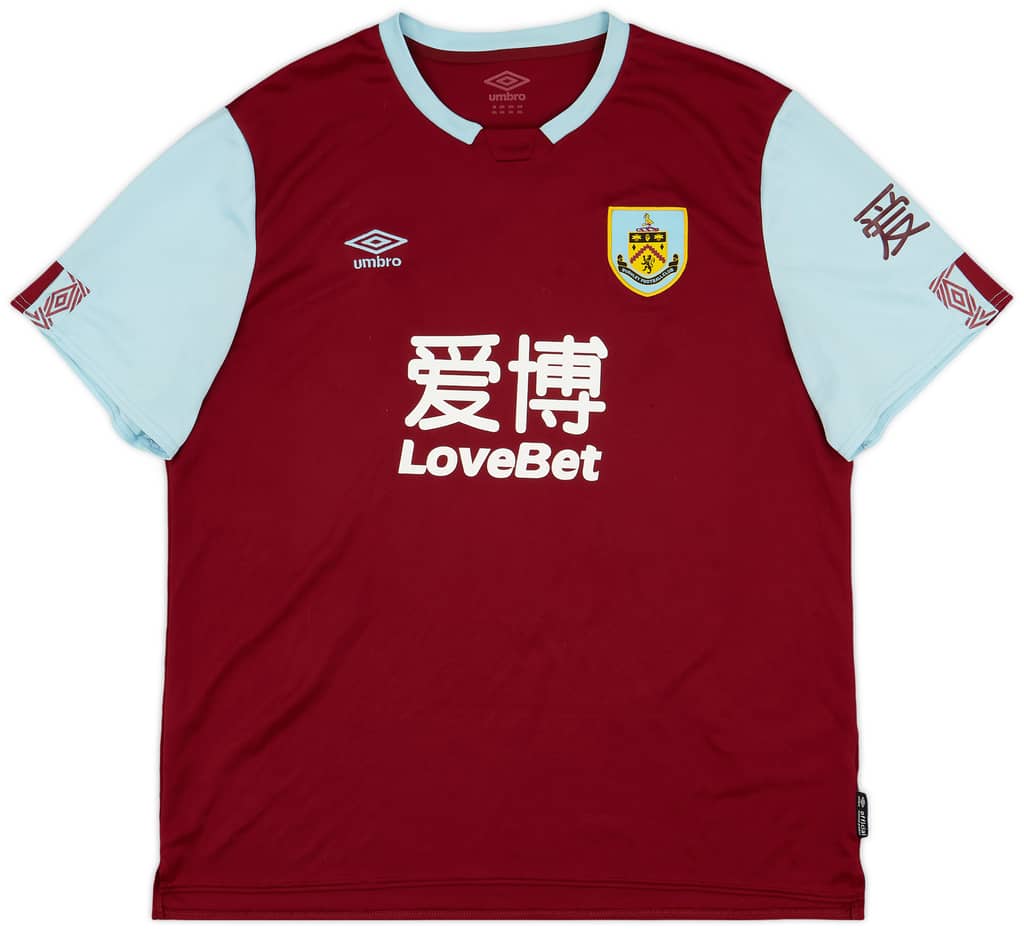 2019-20 Burnley Home Shirt - 7/10 - (XXL)