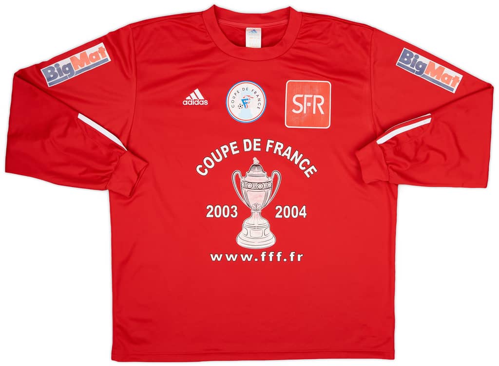 2003-04 Coupe de France L/S Shirt #13 - 8/10 - (XL)