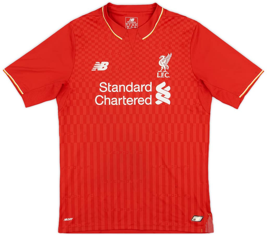 2015-16 Liverpool Home Shirt - 7/10 - (XL.Boys)