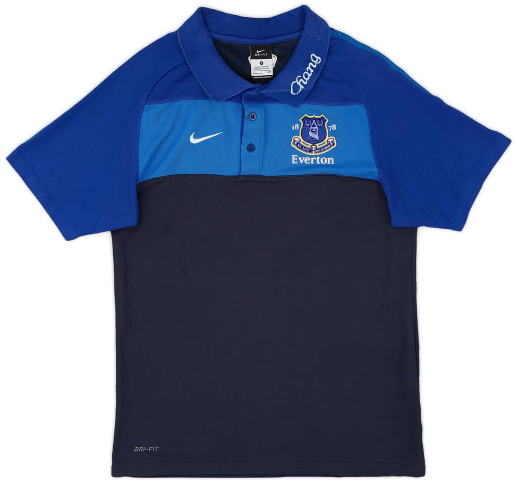 2012-13 Everton Nike Polo Shirt - 9/10 - (S)