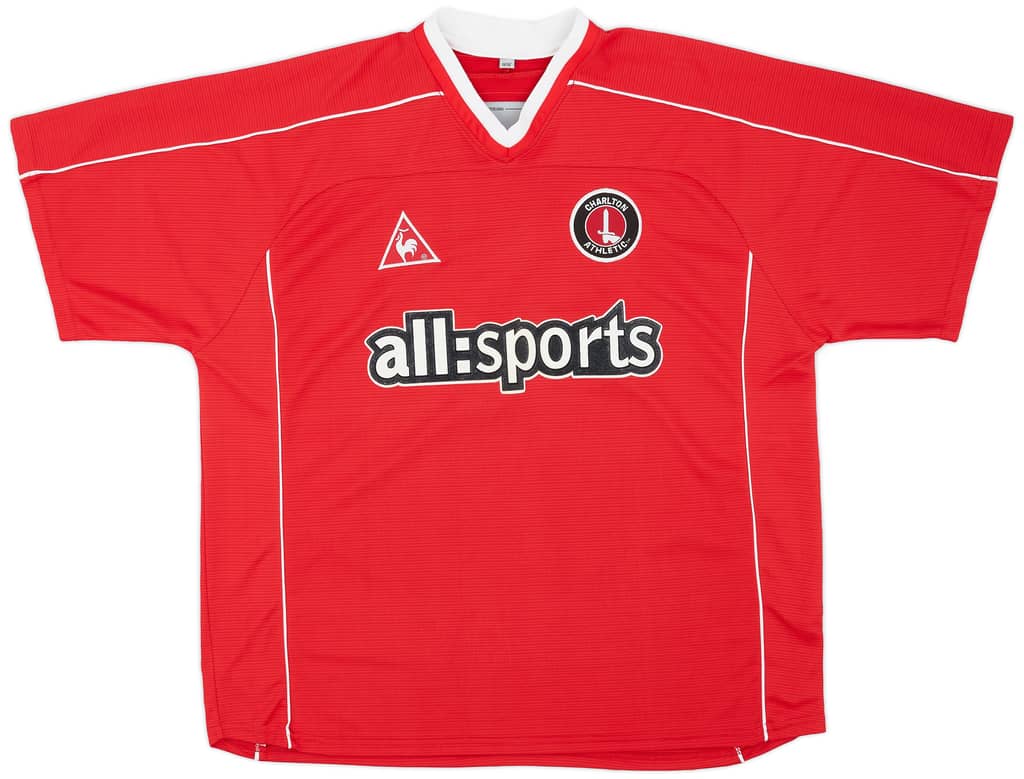 2002-03 Charlton Home Shirt Parker #7 - 9/10 - (XL)