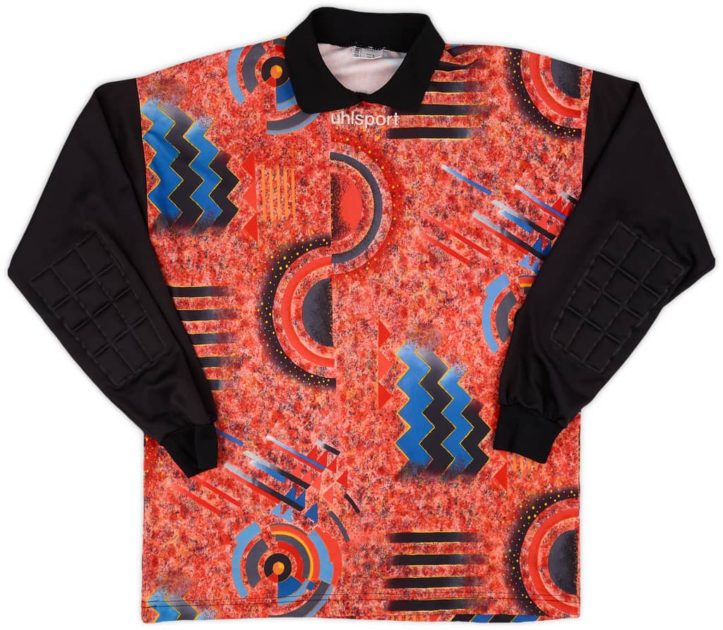 1990s Uhlsport GK Template Shirt #1 - 8/10 - (M)